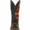 Durango Rebel Pro Vintage Flag Western Boot, DARK CHESTNUT/VINTAGE FLAG, W, Size 11.5 DDB0303